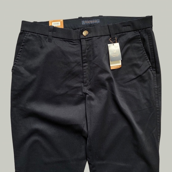 Denver Hayes Navy Flextech 360 Stain Rejector Chino Pants - Picture 3 of 4